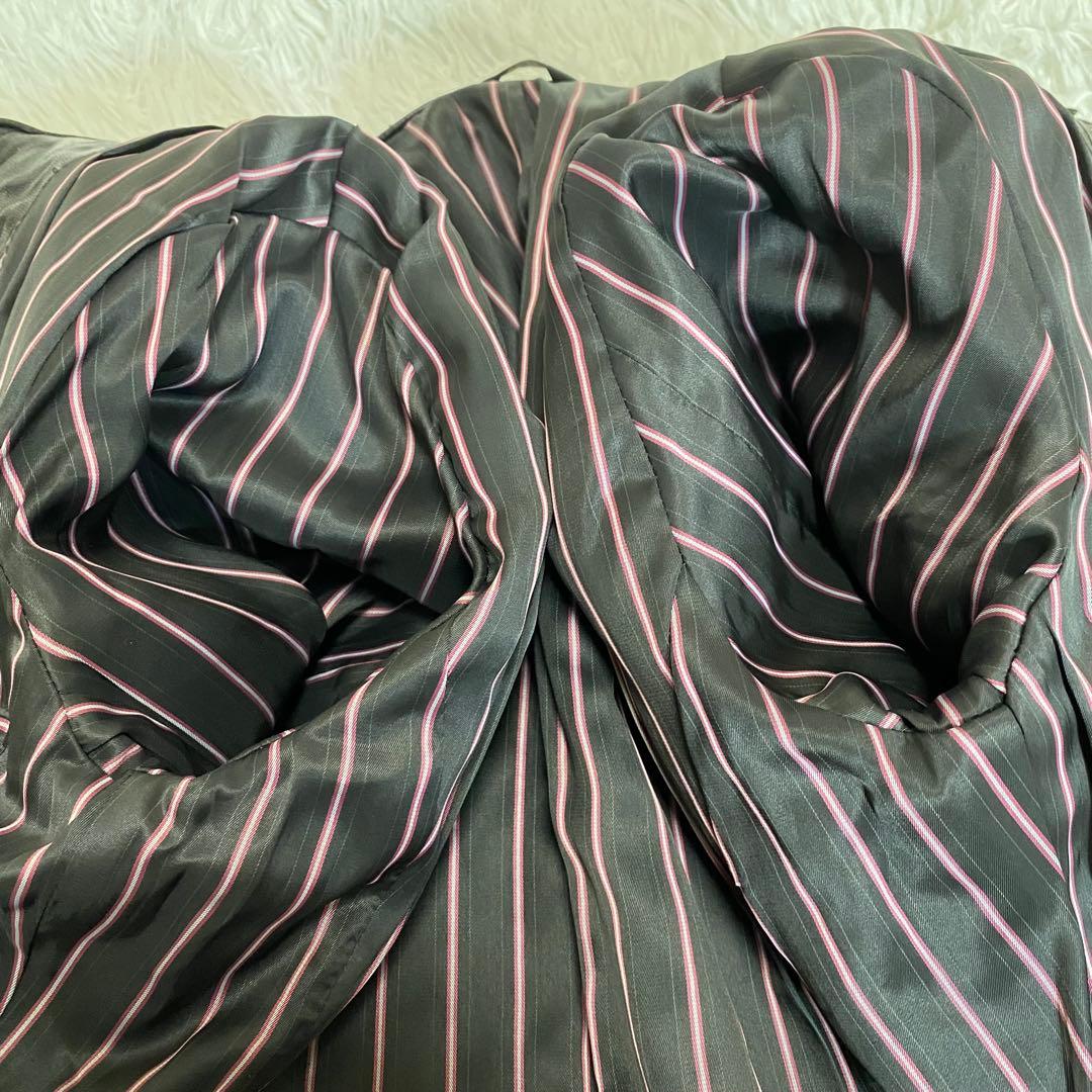 ASM ダブルジップ シングルライダース バイカー 山羊革