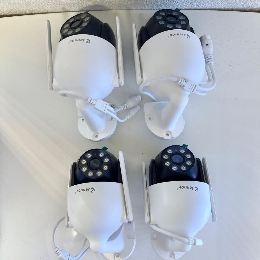 防犯カメラ 屋外 ワイヤレス 800万画素 4台 AI人体検知 2TBHDD