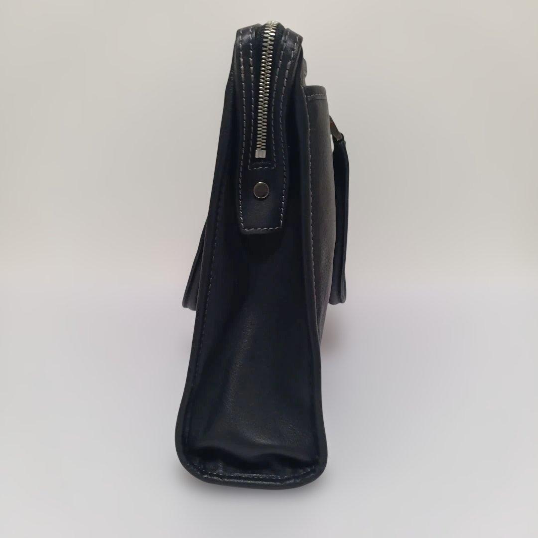 土屋鞄 プロータ 本革レザー ビジネスバッグ ブラック 美品