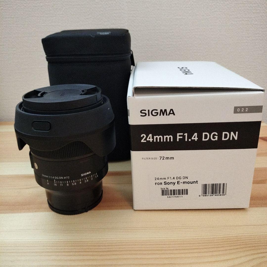 【美品】SIGMA 24mm F1.4 DG DN ソニーE用