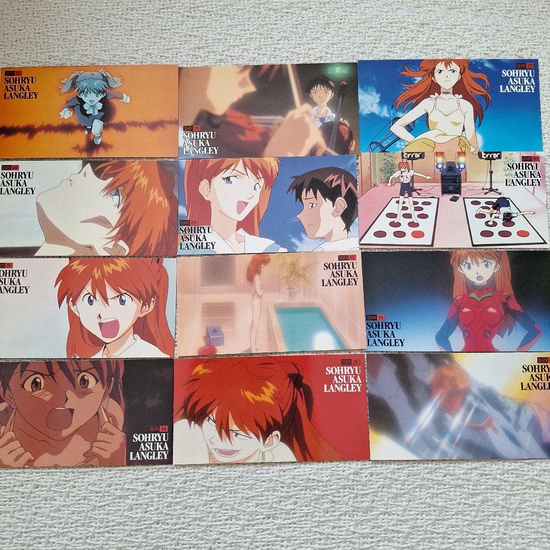 1997TV版エヴァンゲリオンカードダスマスターズワイドDEATH102種コンプ