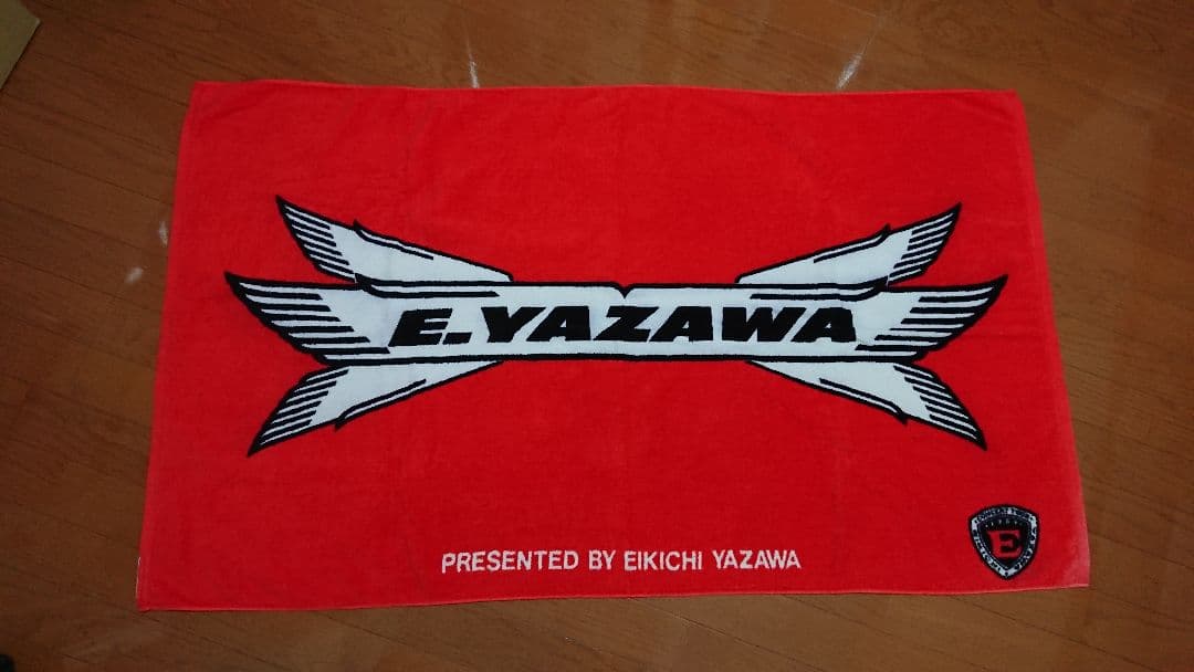 矢沢永吉 初代 トリプルハネロゴ 1989年 エンブレム入り 未使用品です