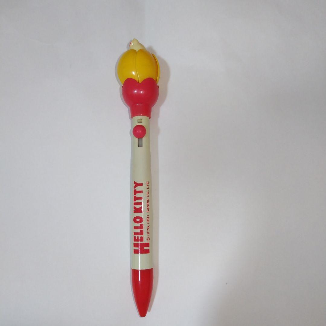 【最終値下げ】【激レア】ハローキティフラワーボールペン　平成レトロ　廃盤