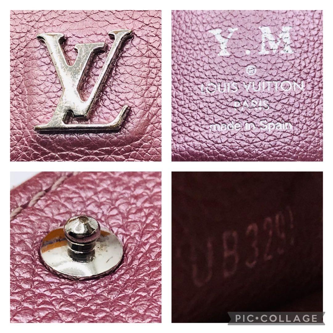 ルイヴィトン✨ポルトフォイユ ロック ミニ カプシーヌ クリスタルローズ 希少