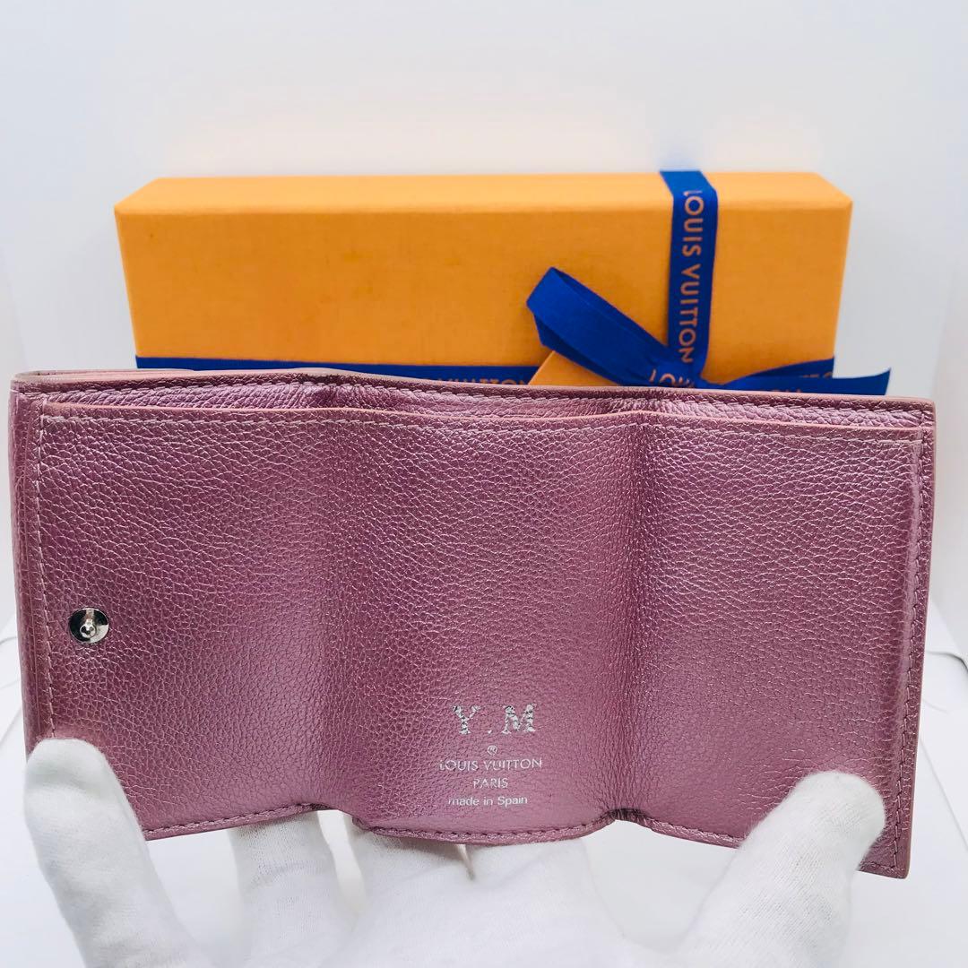 ルイヴィトン✨ポルトフォイユ ロック ミニ カプシーヌ クリスタルローズ 希少