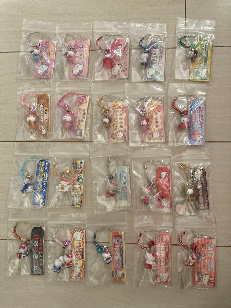 ご当地キティ 根付 まとめ売り⑤