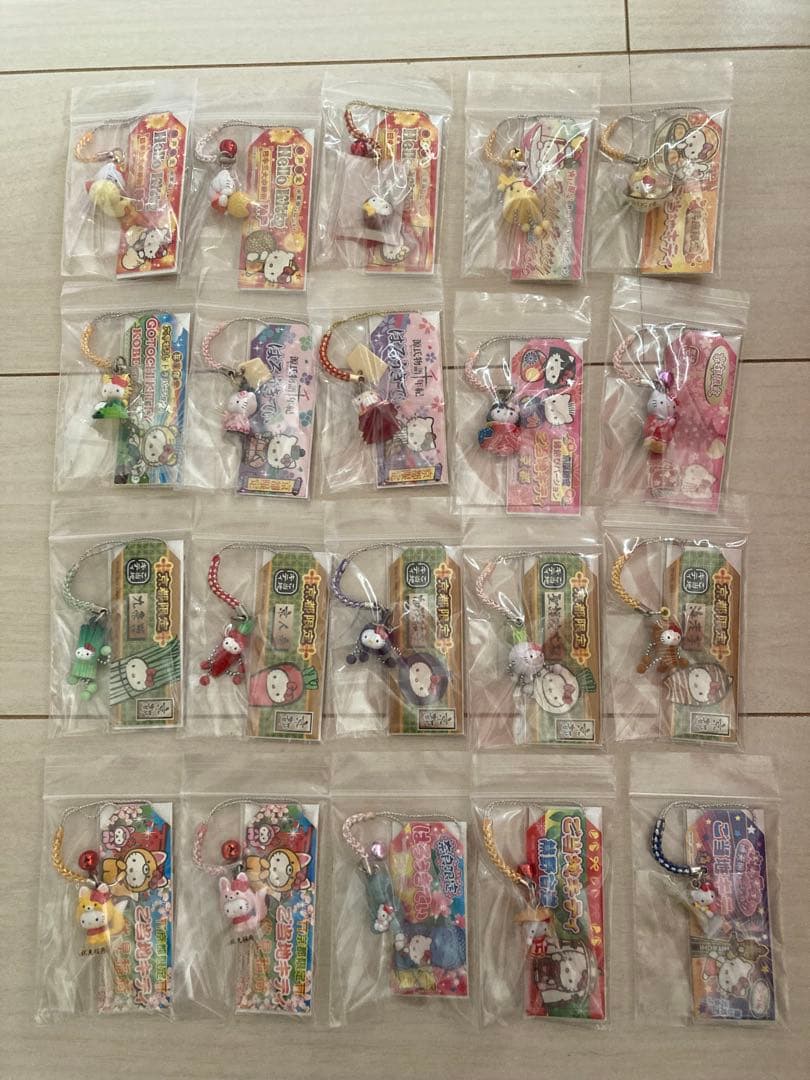 ご当地キティ 根付 まとめ売り⑤