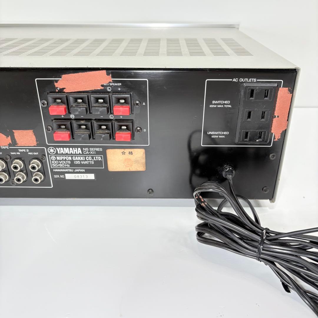 【完動品】 YAMAHA ヤマハ プリメインアンプ CA-X11 (2092)