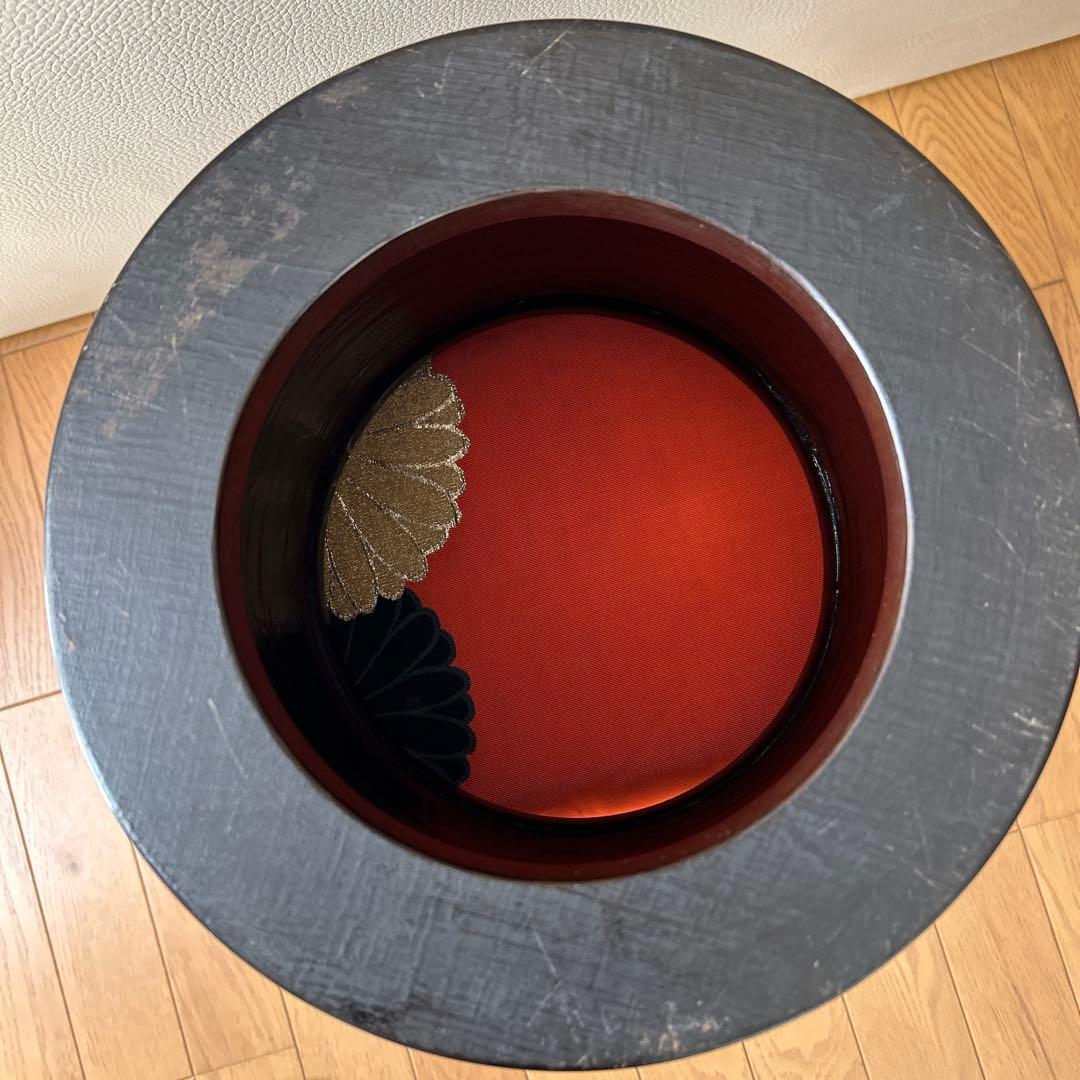 美品　アンティーク火鉢　鎌倉彫　大正時代~昭和初期