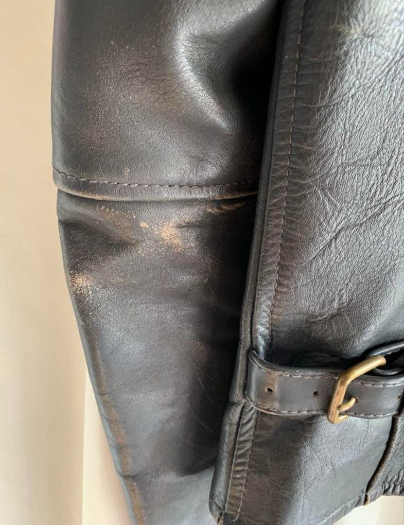 COMME des GARÇONS レザーライダースジャケットS