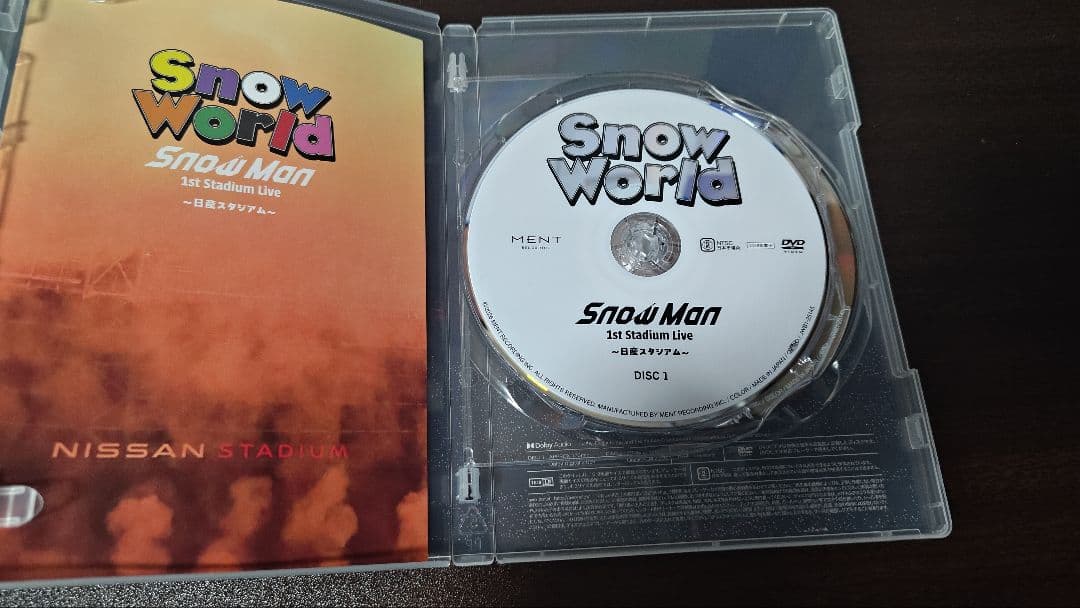 DVD Man　スノーマン　1stStadiumLive　日産スタジアム