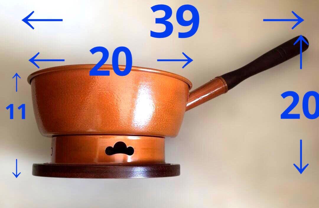 【新品】茶道具 銅製 台十能 火起し 丸型 水屋道具