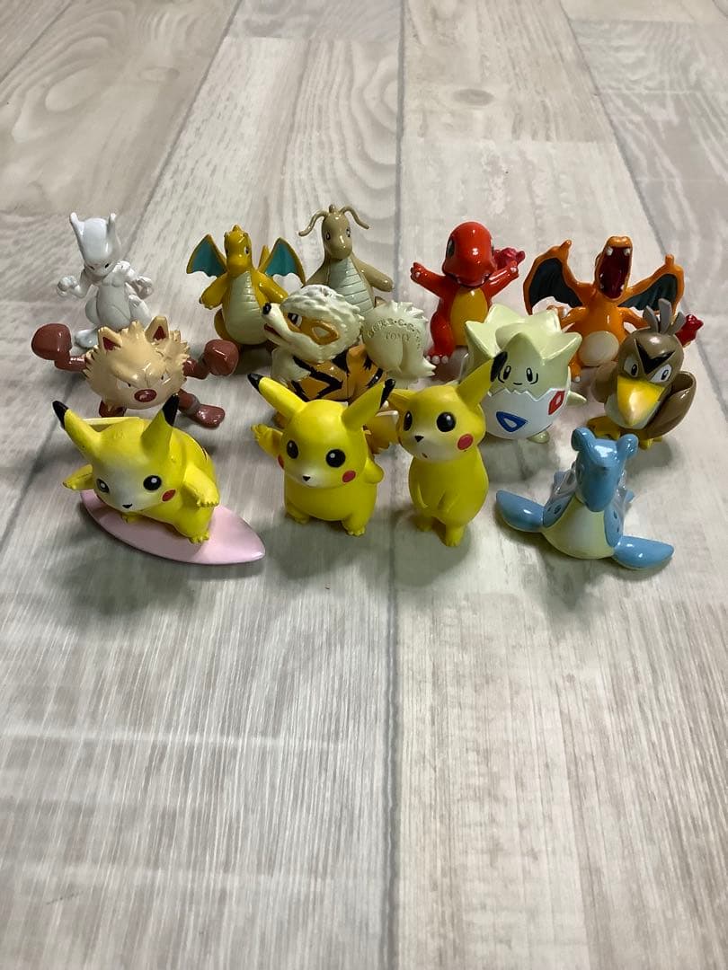 初期モンコレ大量13体　フィギュア　TOMY 任天堂刻印　ポケットモンスター
