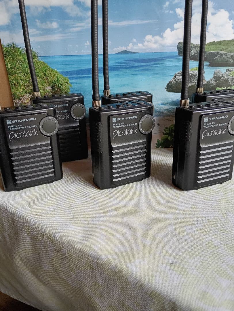 standard50MHz トランシーバー6台