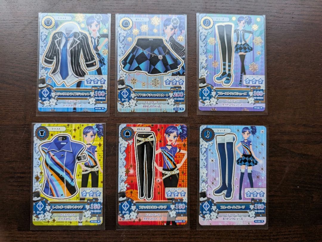 【超貴重☆第1弾排出版】アイカツ！ピンクステージ・ブルー・パープル他コンプ28枚