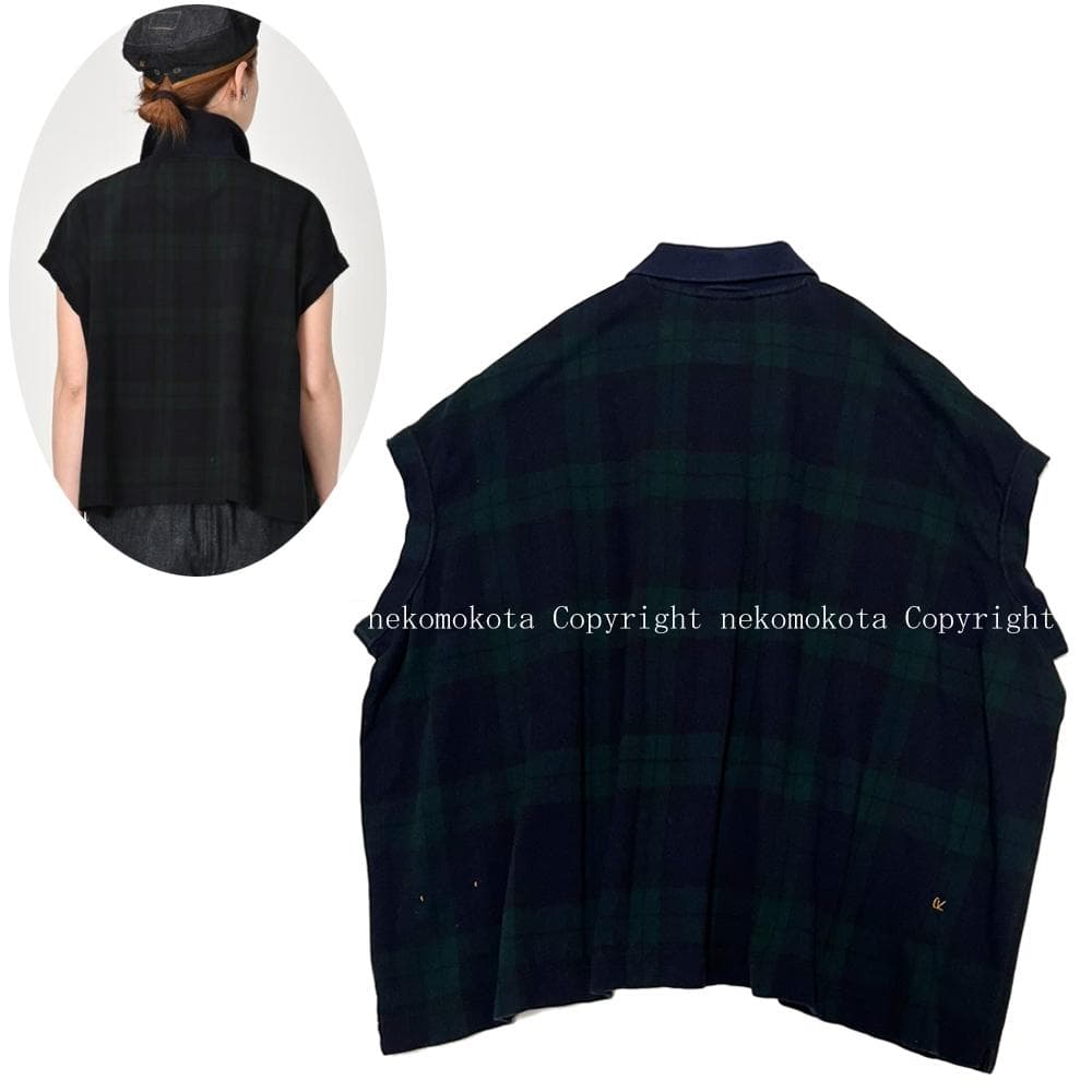 専用★45R ブラックウォッチカノコのMキャミポロ 45rpm