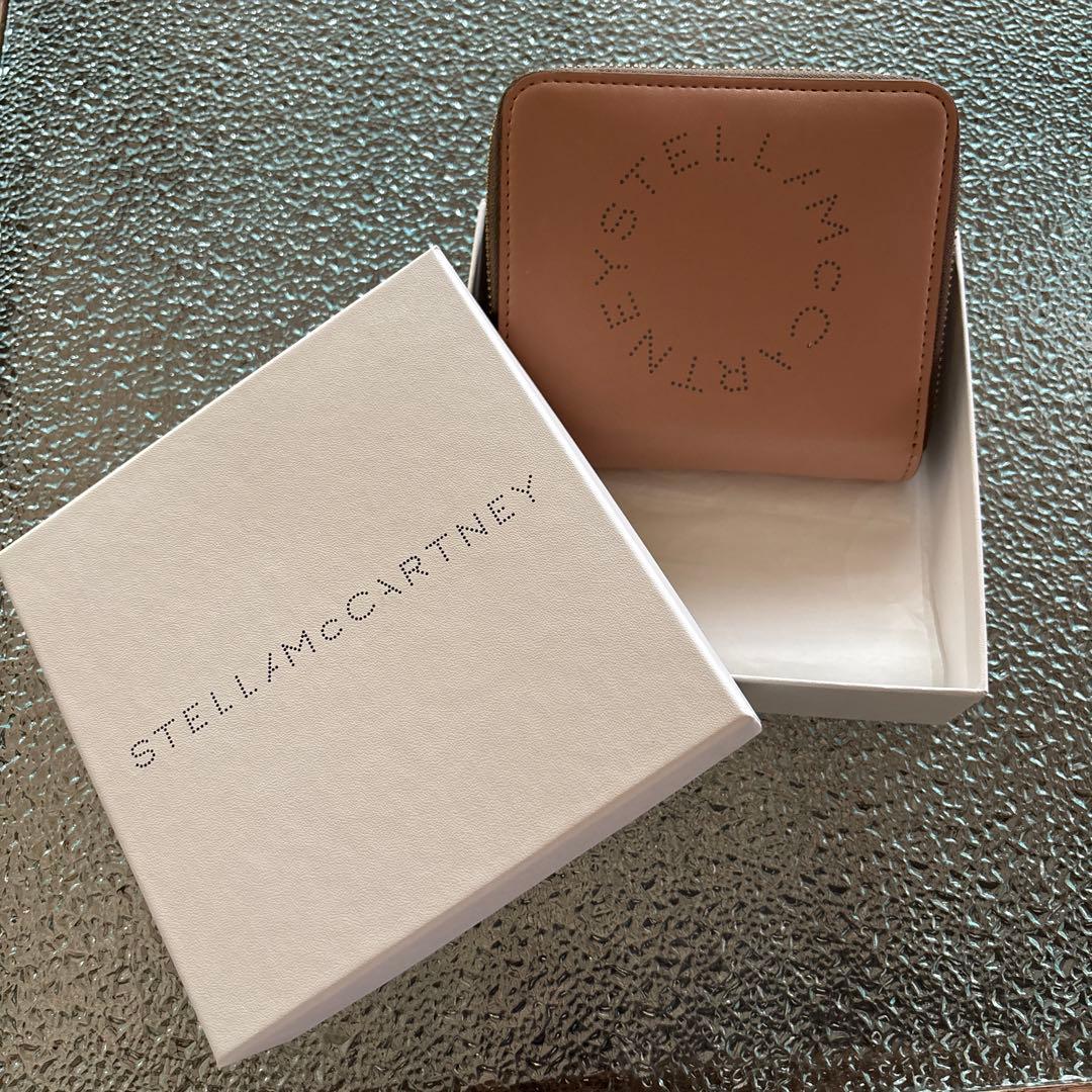 STELLA McCARTNEY 二つ折り財布 ベージュ