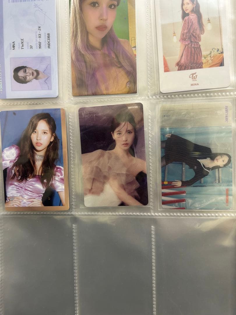 TWICE ミナ トレカセット