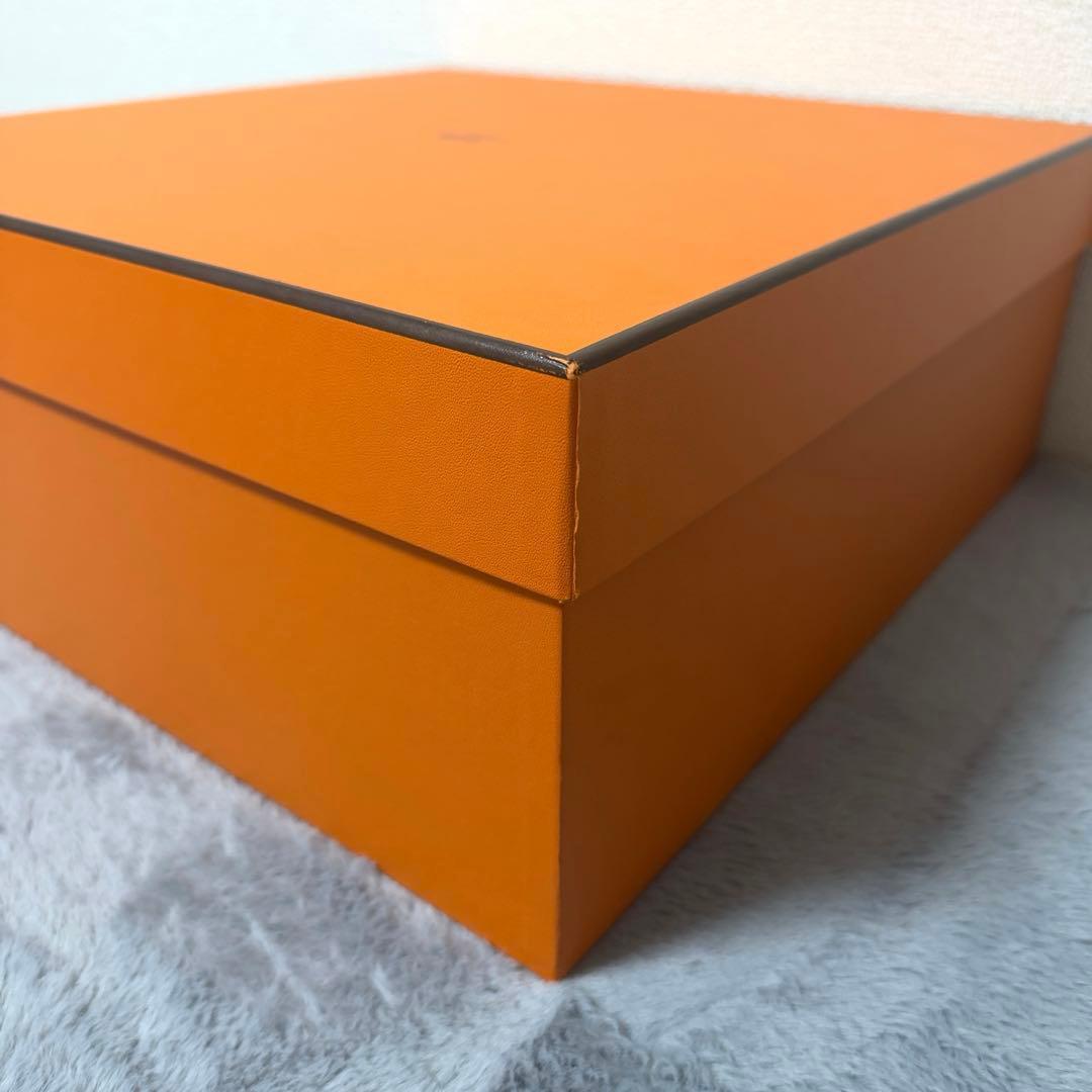 【美品】【一角破れあり】HERMES エルメス　バーキン30空箱 正方形