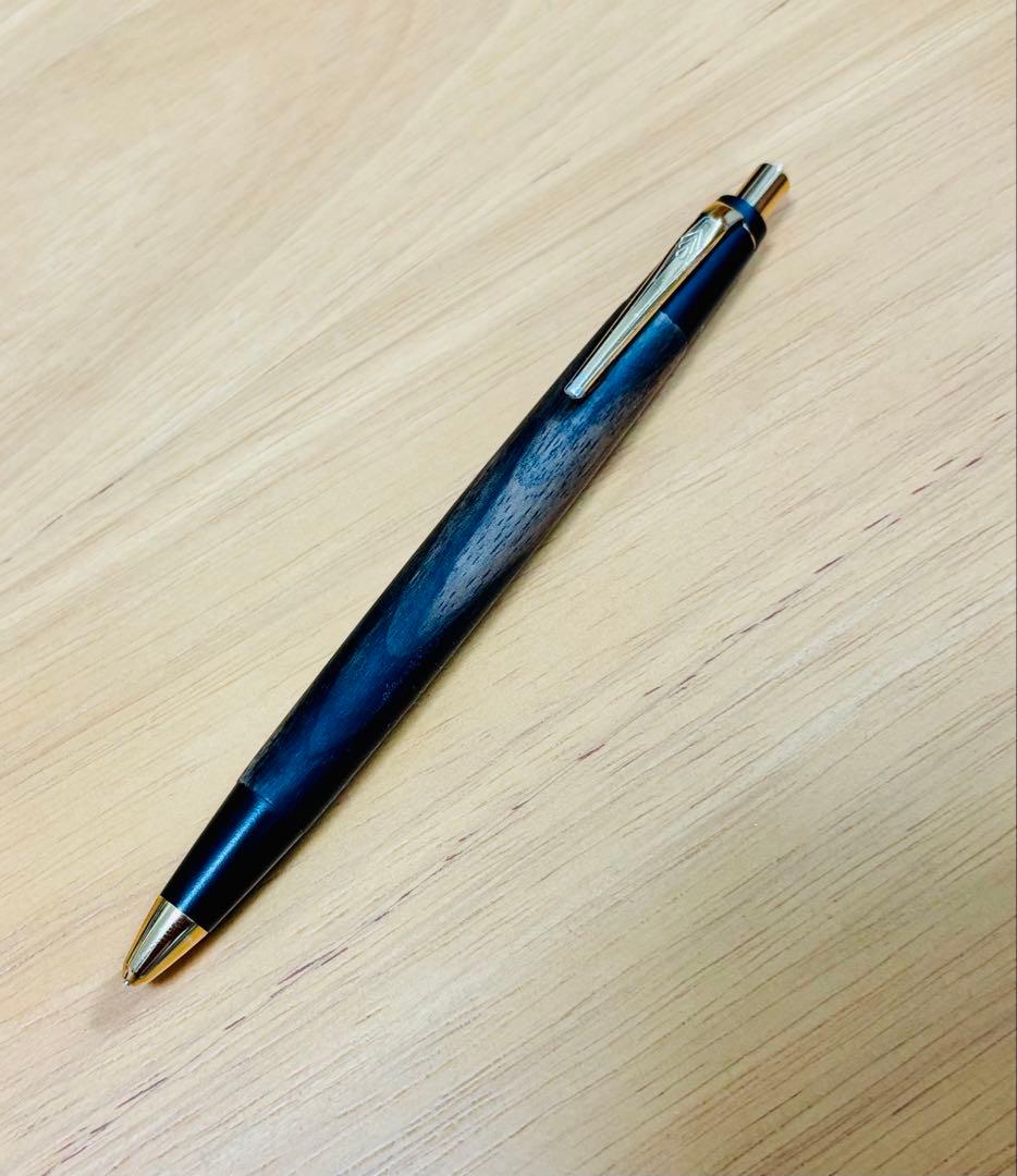 野原工芸　新型　特上黒柿　シャープペンシル　金金具　メルカリ内でおそらく最安！