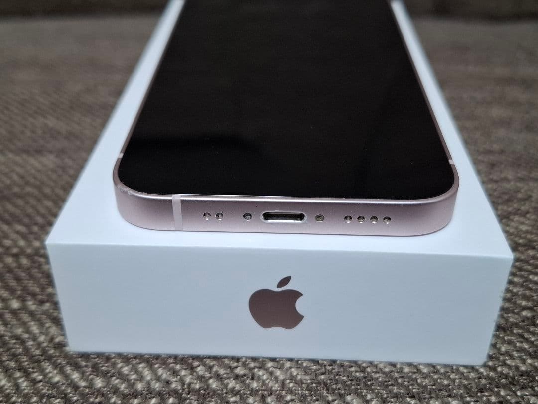 【箱付き美品】iPhone13mini 256GBピンク 84%