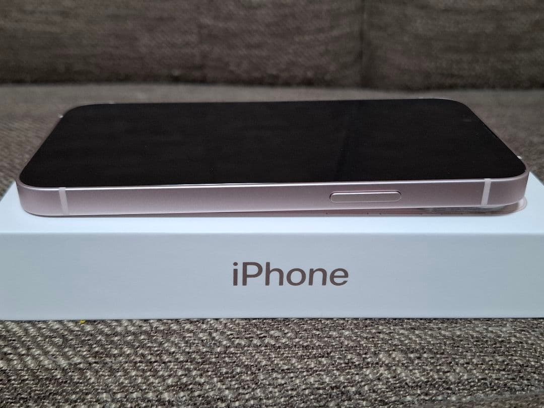 【箱付き美品】iPhone13mini 256GBピンク 84%