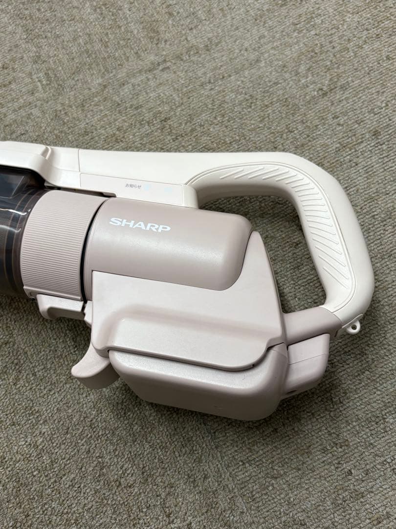 SHARP掃除機［サイクロン式 /コードレス］ アッシュピンク　EC-PT1-P