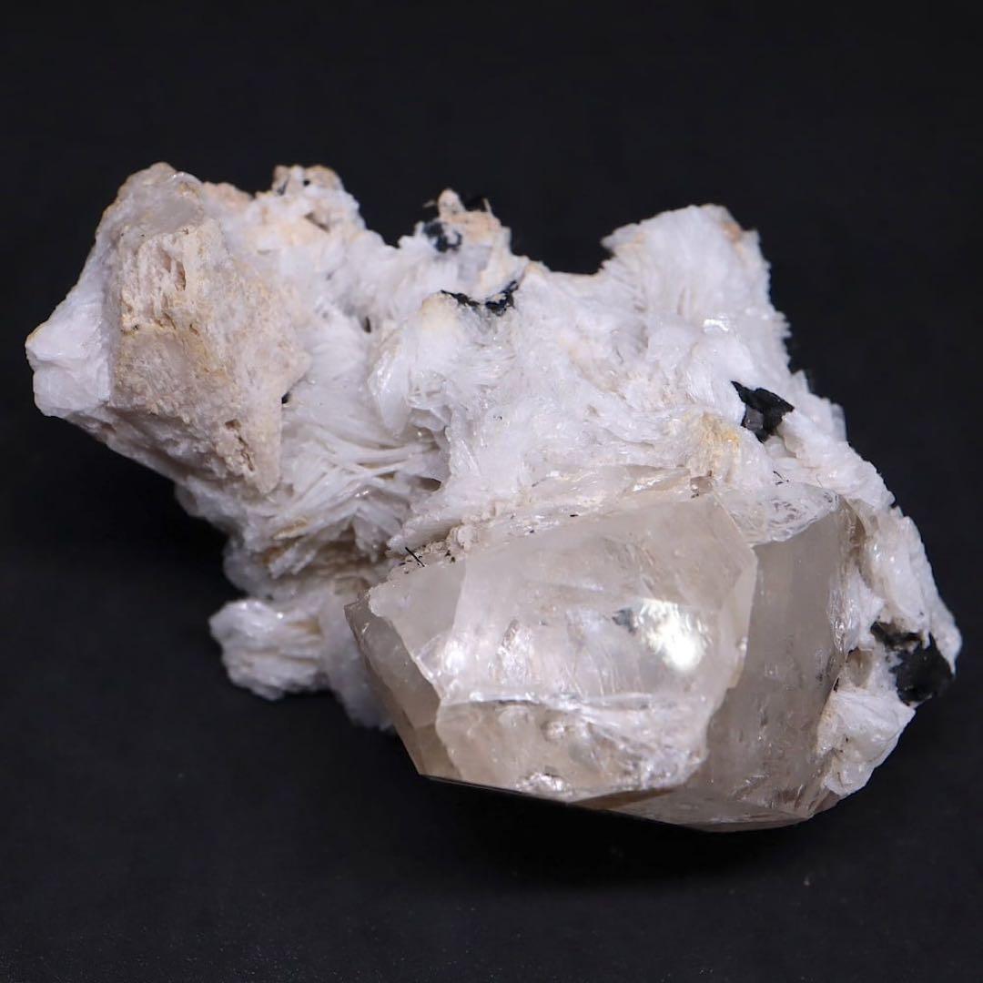 トパーズ トルマリン クリーブランダイト黄玉 179.8g TZ266原石 鉱物