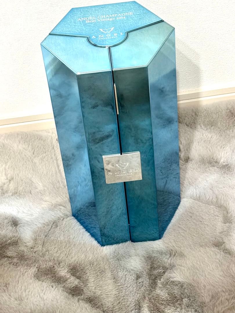 エンジェル ヴィンテージ ブルー 青 空箱