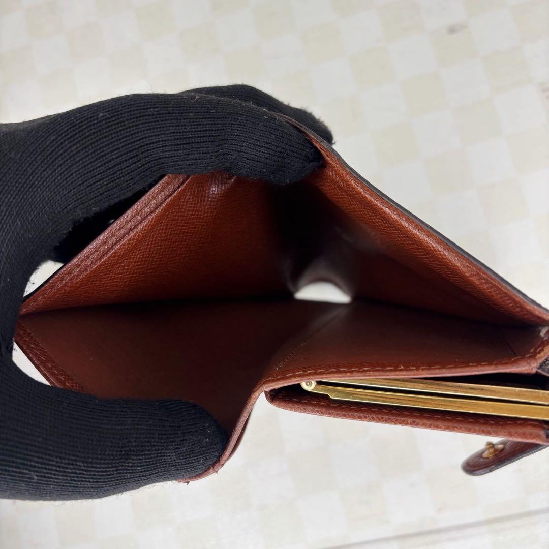 極美品　LOUIS VUITTON ルイヴィトン　財布　二つ折り　がま口　M55