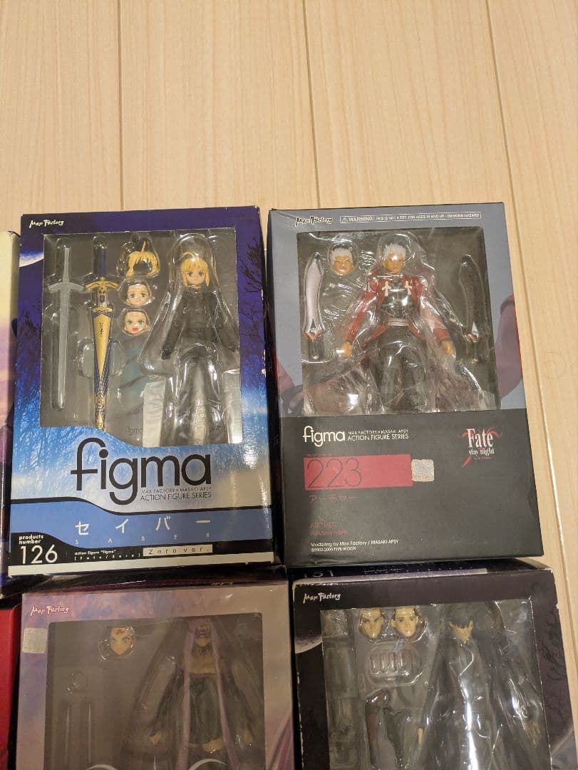 figma fate フィギュア8体セット