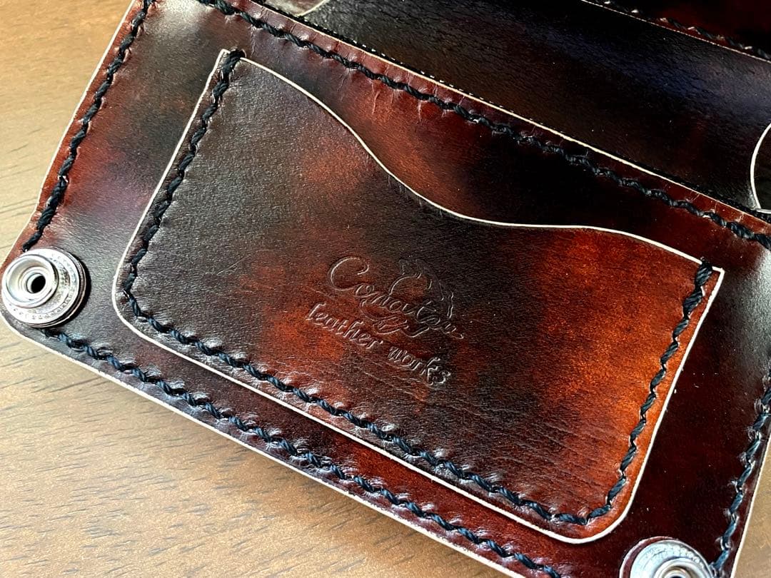 ミドルトラッカーウォレット 姫路レザー