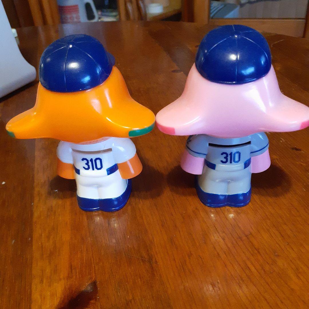 ロサンゼルスドジャースサトちゃんサト子ちゃん貯金箱セット