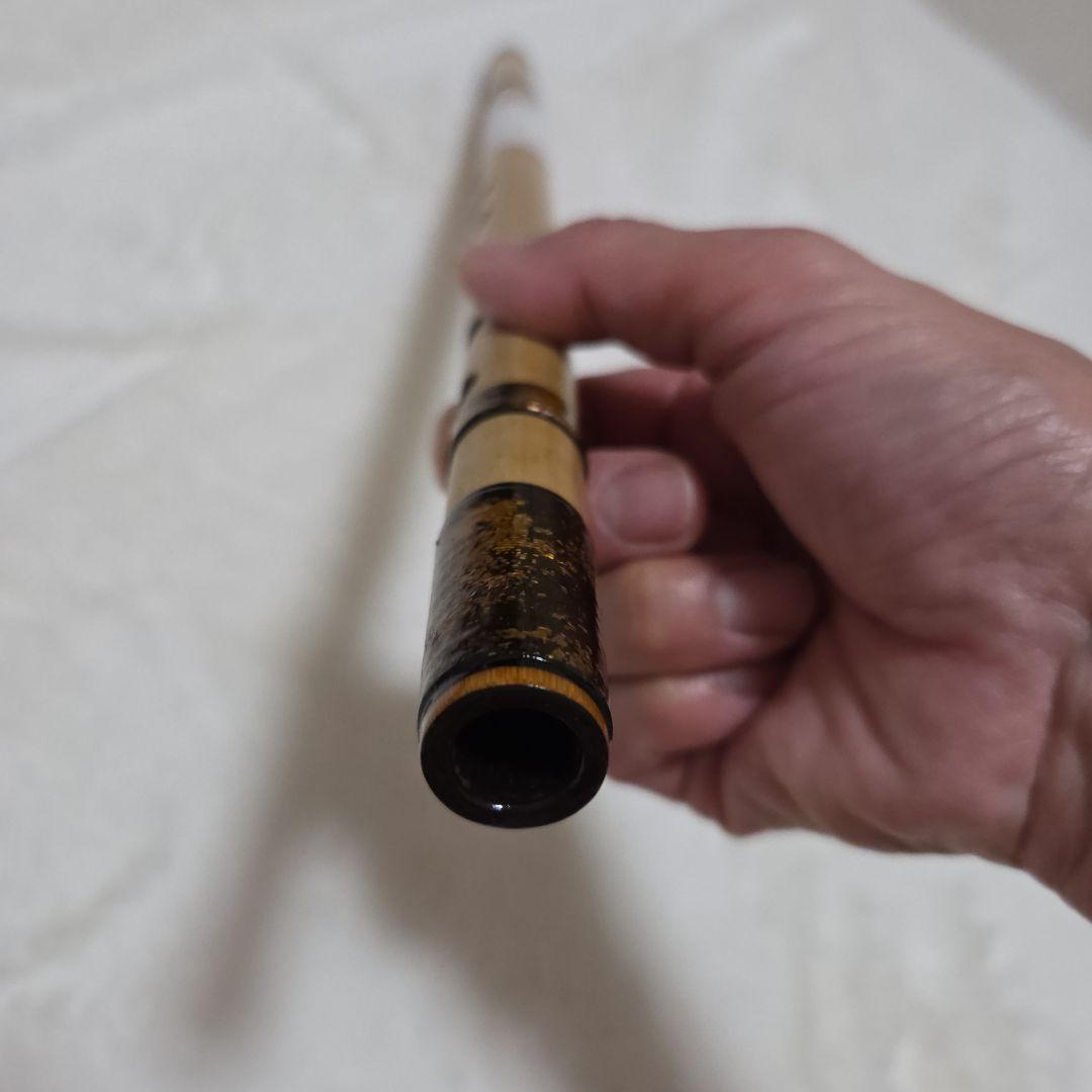 石見神楽を奏でる篠笛　父の手作り　石風 篠笛 7-b20