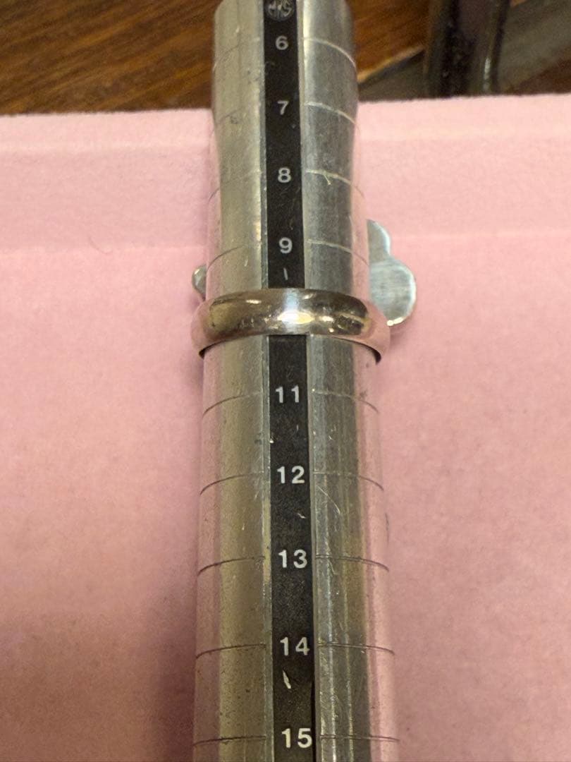 期間限定SALE:10号　ZUNI ミニーマウス　指輪　DISNEY インレイ