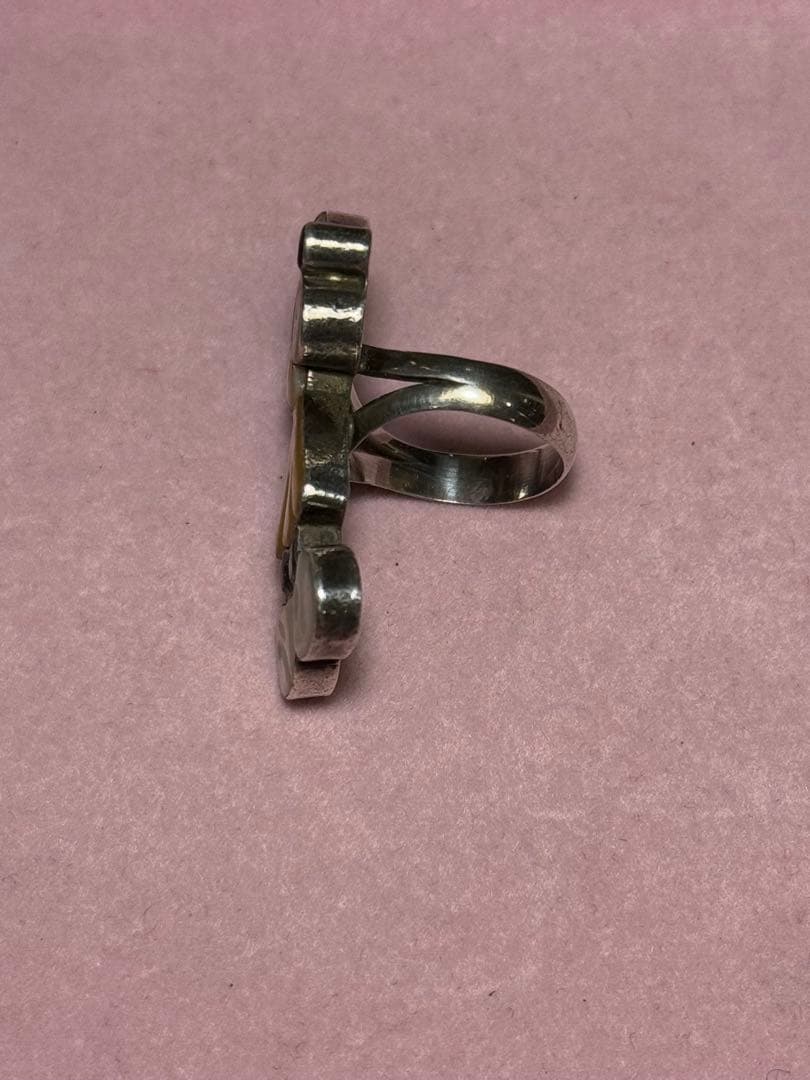 期間限定SALE:10号　ZUNI ミニーマウス　指輪　DISNEY インレイ