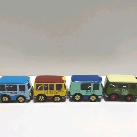 【新品·未使用】レトロ旅館バス☆プルバックカーセット