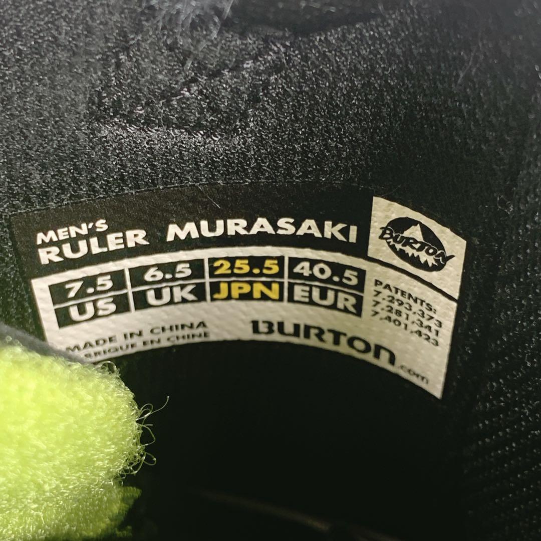【極上美品】BURTON MURASAKI RULER スノーボードブーツ