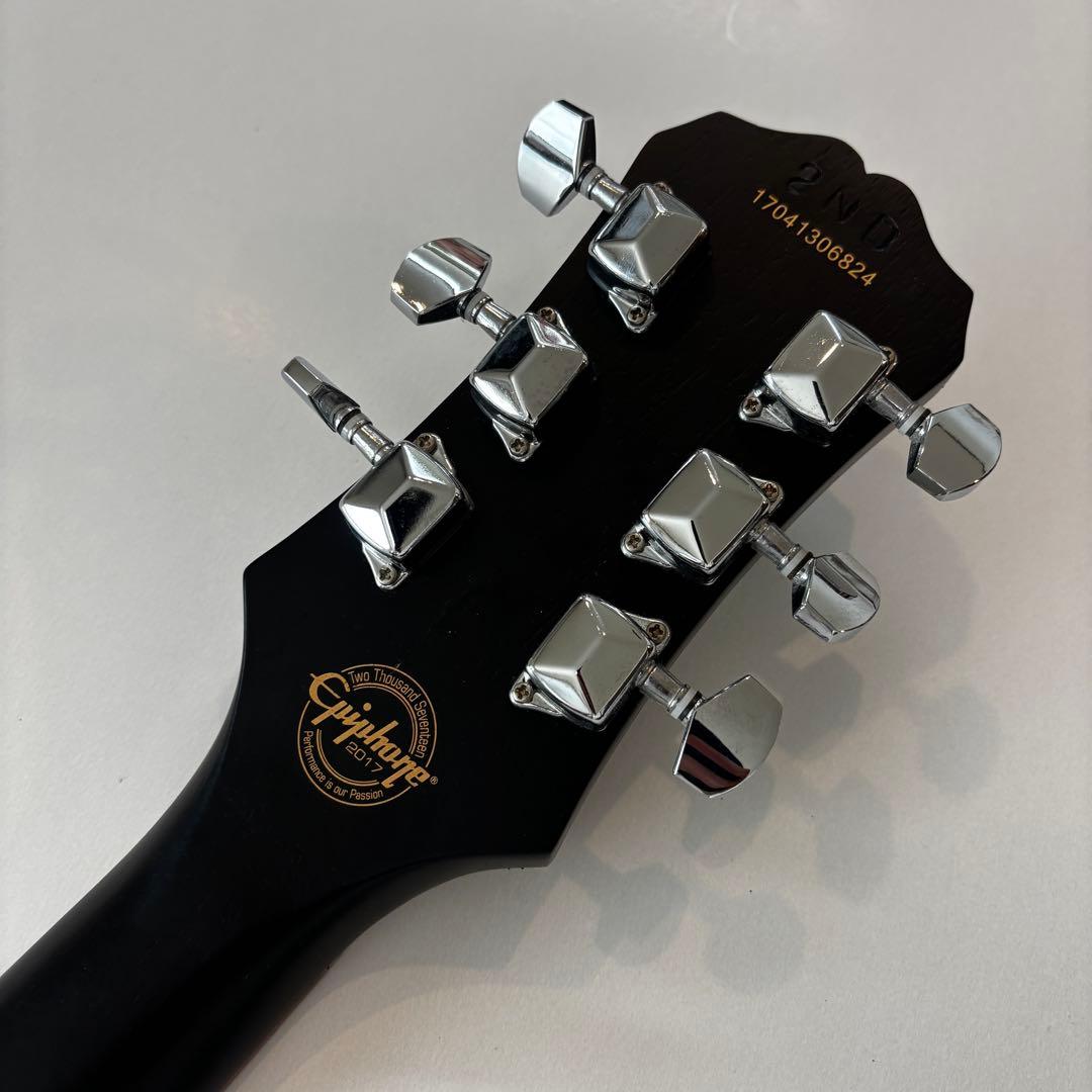 【軽量/人気モデル】Epiphone by Gibson レスポール　VE 黒