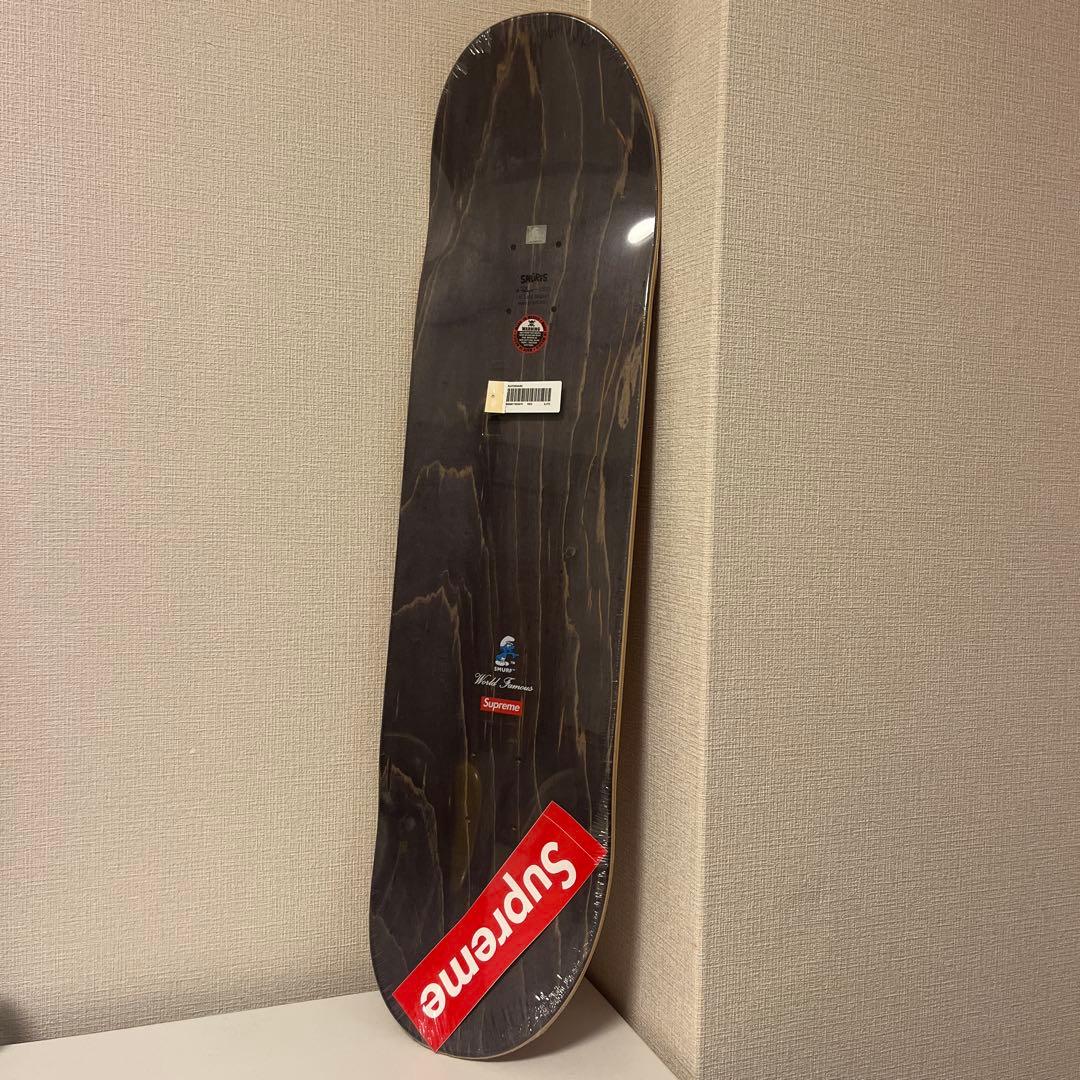 スケートボード 20aw supreme smurfs skateboard