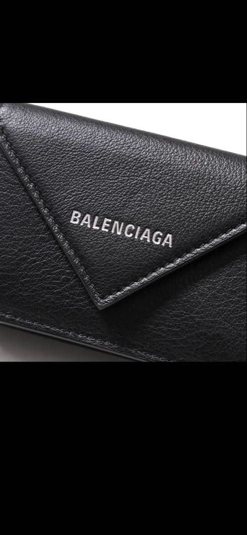 新品未使用品　BALENCIAGA バレンシアガ 三つ折り財布 ミニウォレット