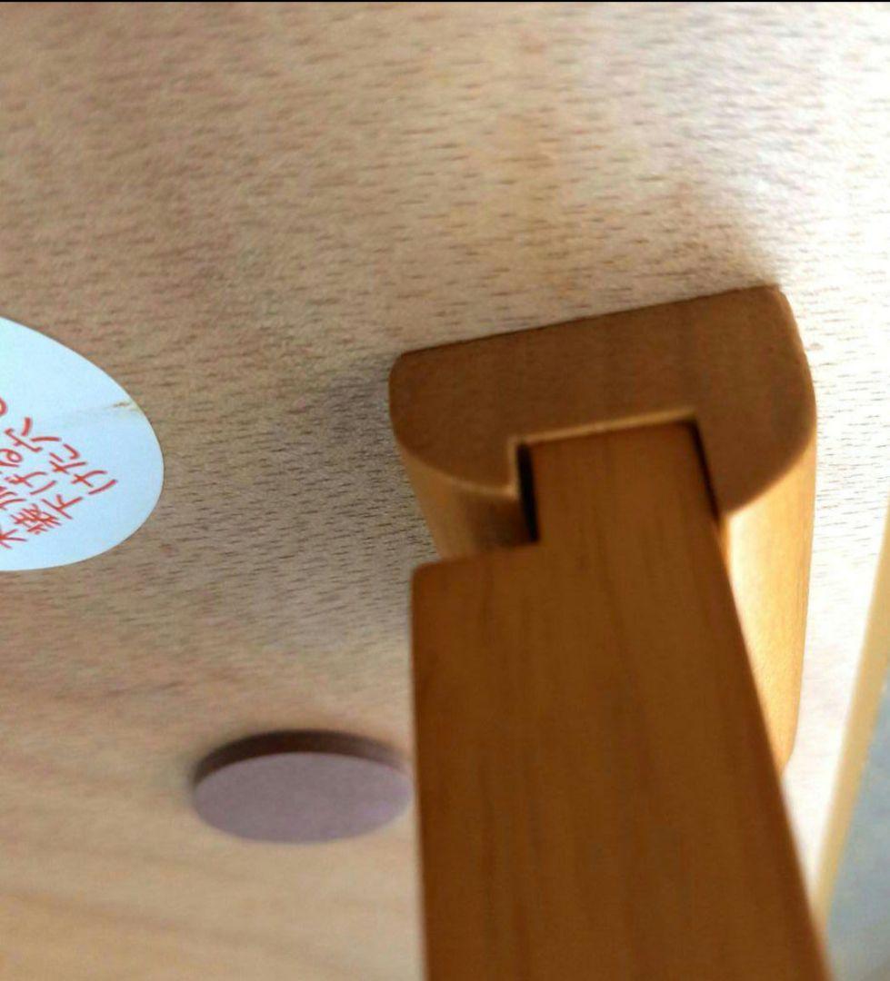 わいわい　テーブル チェア 2点セット 折りたたみ コンパクト 木製