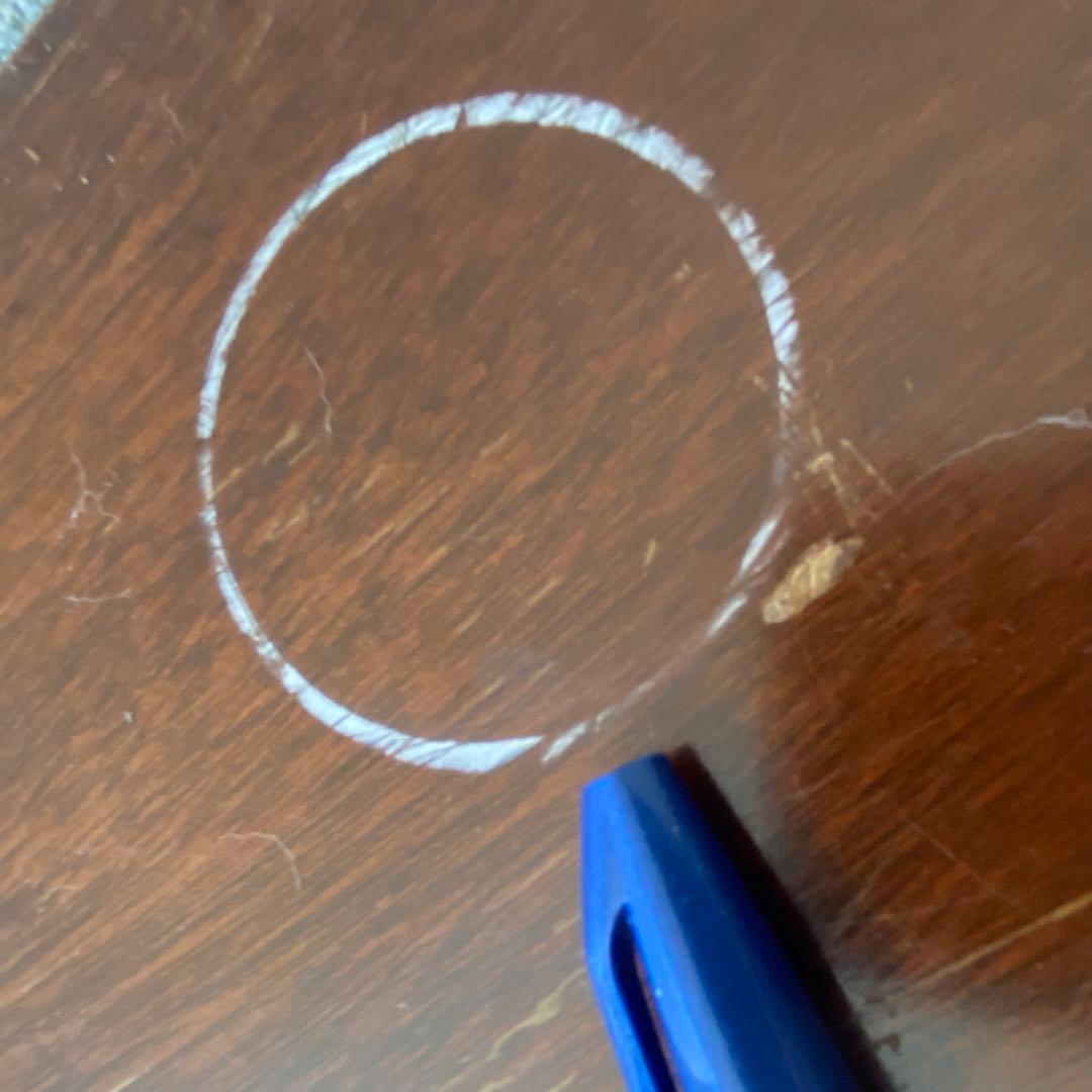 マホガニー材　コンソールテーブル 象嵌細工付き　アンティーク