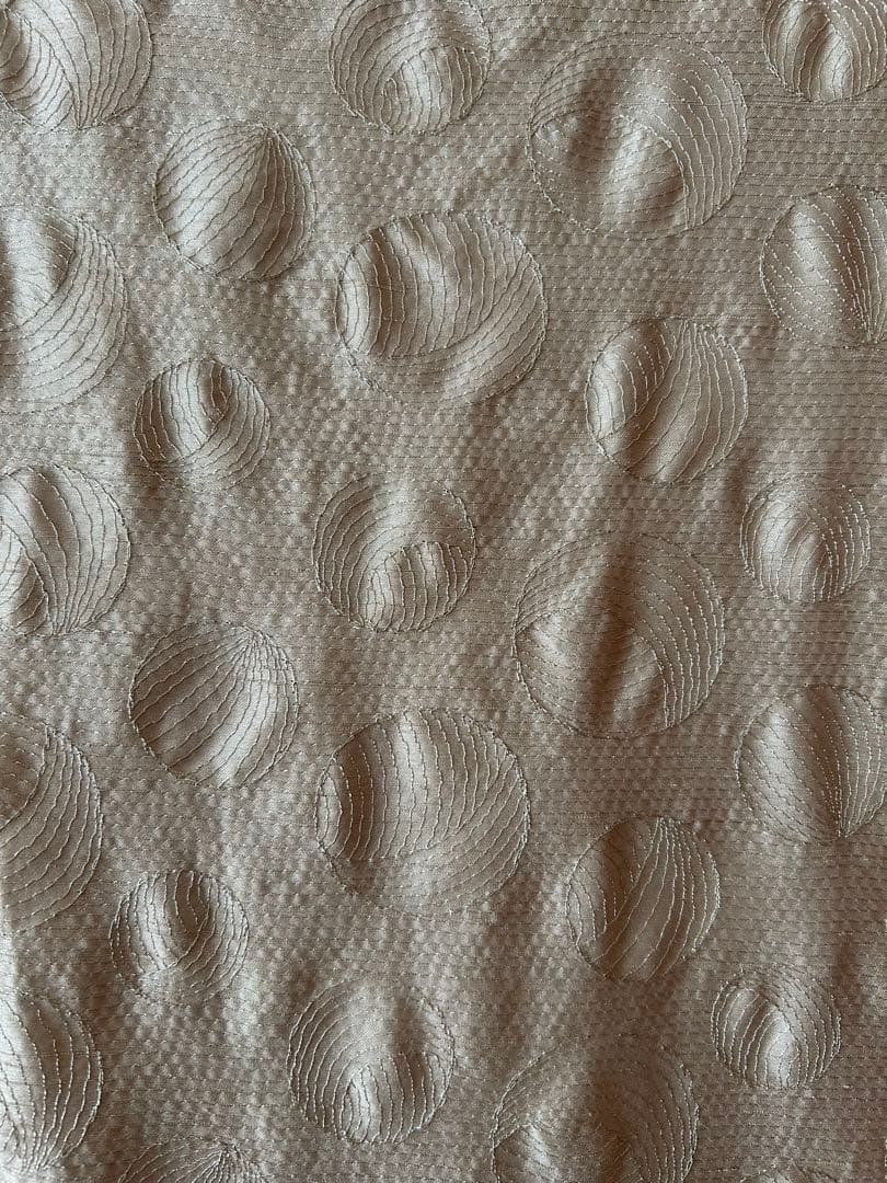 ♡Sybilla シビラ♡フルレングスドレス ノースリーブ ベージュゴールド M