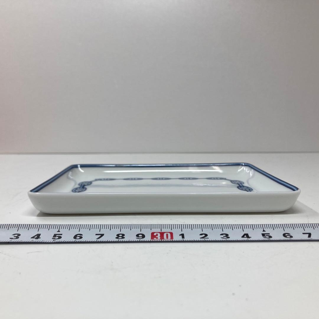 エルメス　シェーヌダンクル　スクエアプレート　箱付　タニチ横16cm 縦12cm
