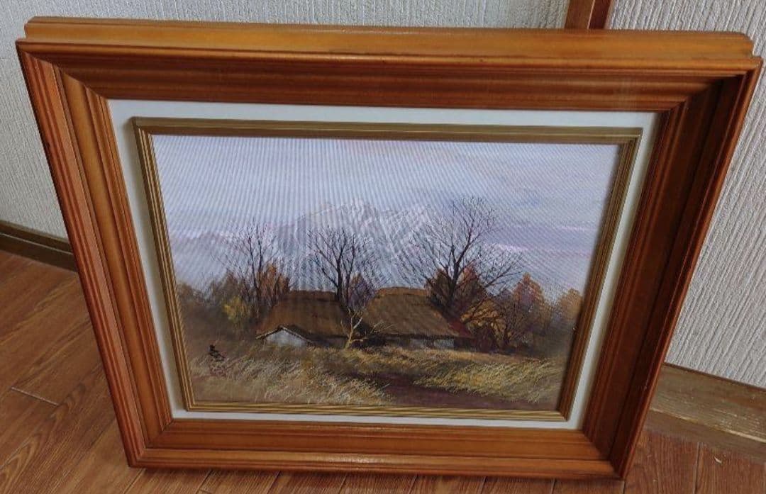 榎本 良一 （鹿島槍） 真筆水彩画 絵画 油絵 山岳