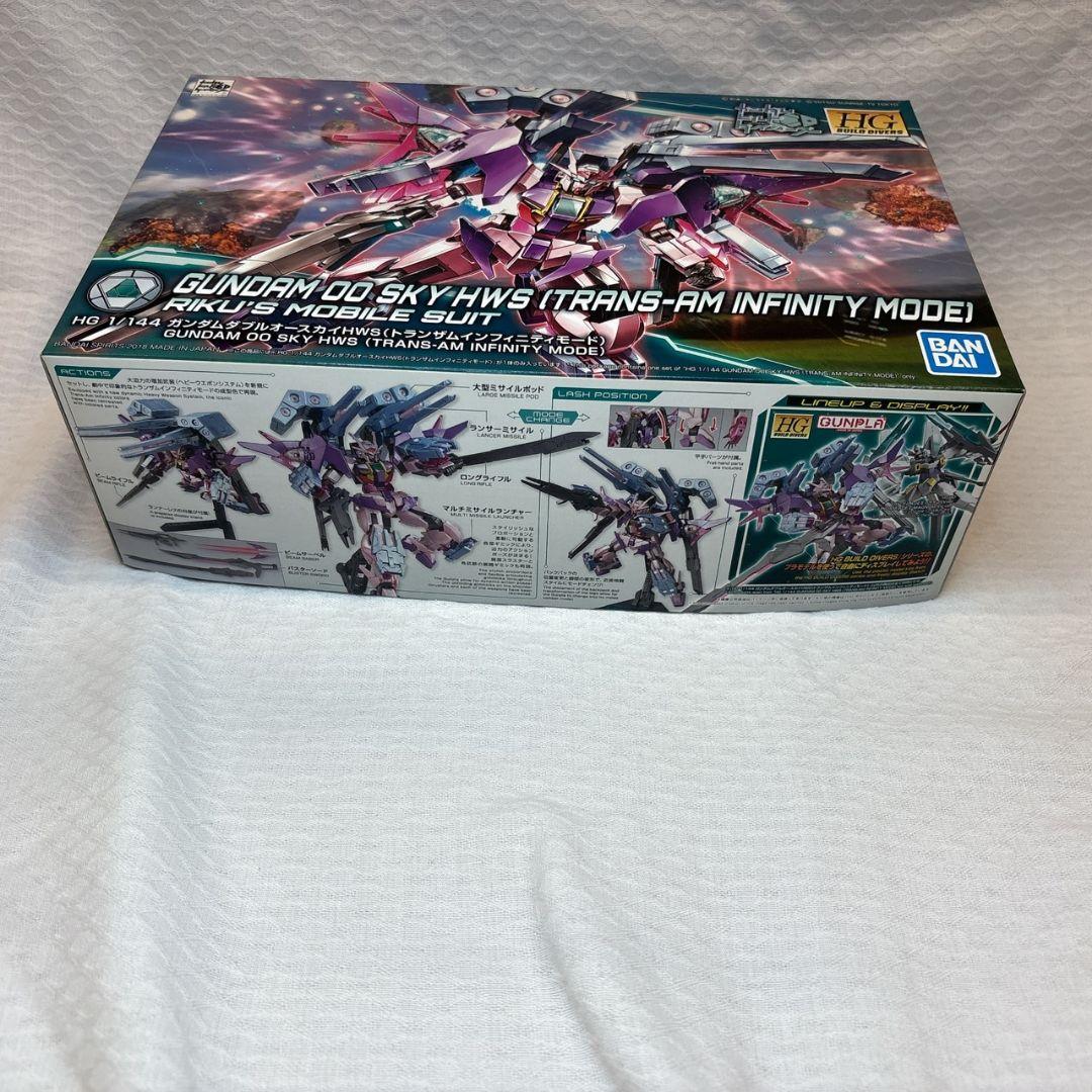 HG ガンダムダブルオースカイ HWS (トランザムインフィニティモード)