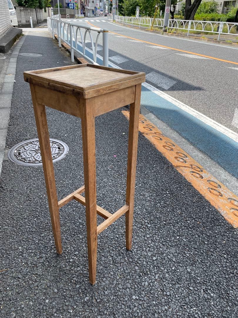 北*陽様 オークションスタート！CASICA購入 木製花台テーブル（アンティーク