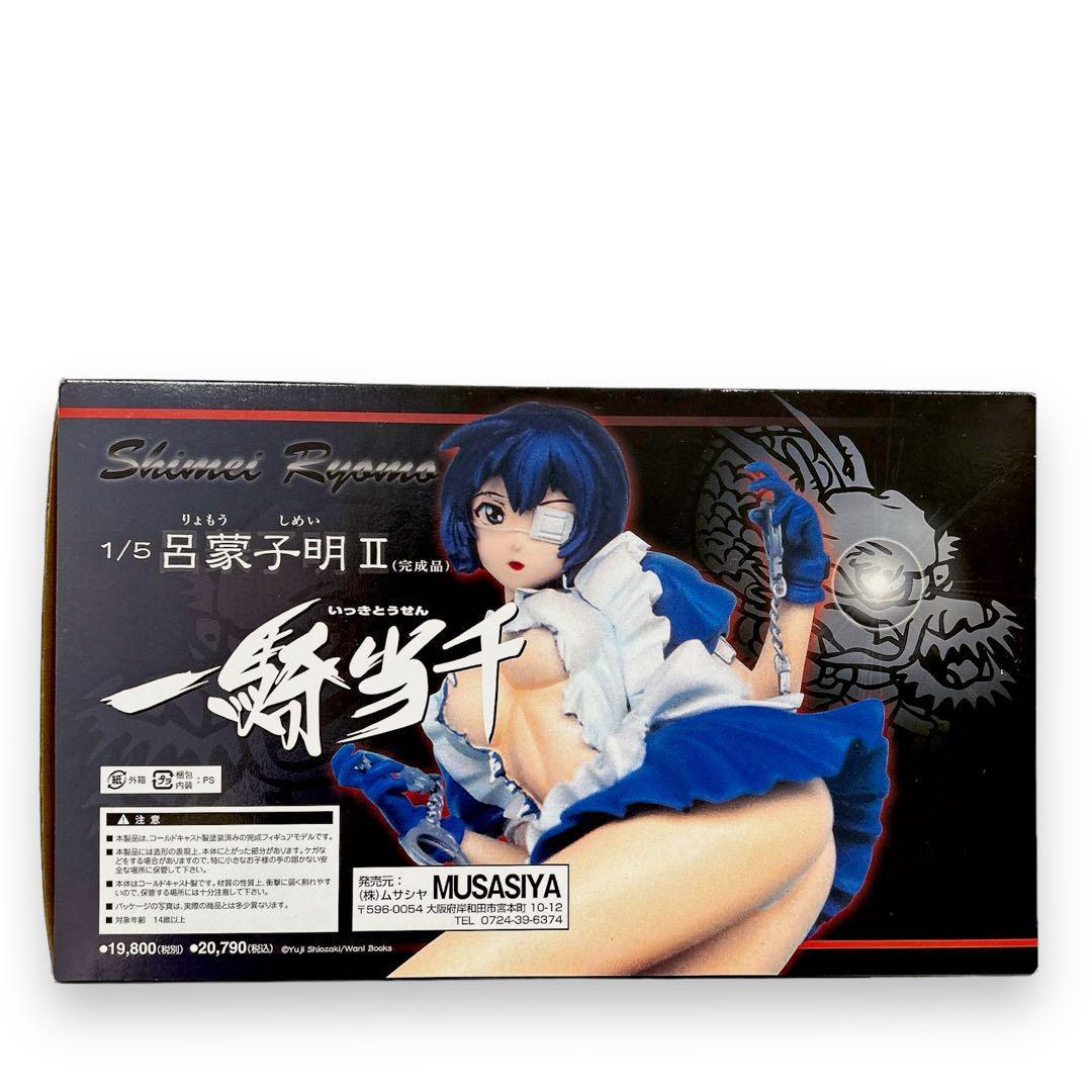 絶版 レア 1/5 呂蒙子明Ⅱ フィギュア ムサシヤ 一騎当千