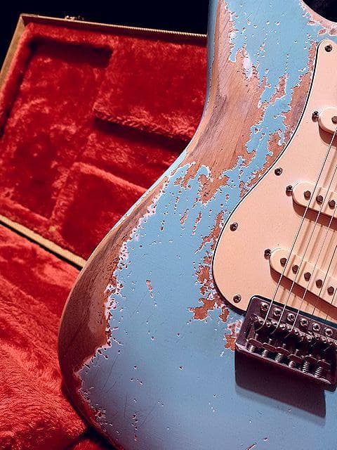 ★Custom HardRelic SonicBlue Stratocaster
